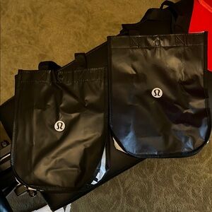 Lululemon Black Tote Set